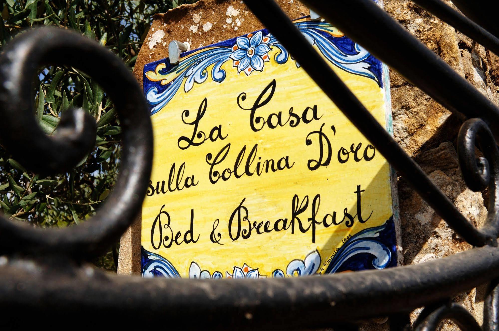 La Casa Sulla Collina D'Oro Bed & Breakfast Piazza Armerina Exterior photo